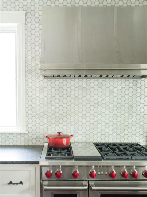 Reimagine your home with tiles. 36 Eye-Catchy Hexagon Tile Ideas For Kitchens - DigsDigs