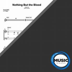 Nothing But The Blood Vocal Chart Upci Music Ministry