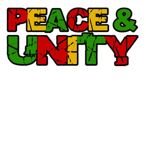 Promoting peace, unity and positivity in 2020. reggae1136 - Peace and Unity T Shirt - Dubshop - Original ...