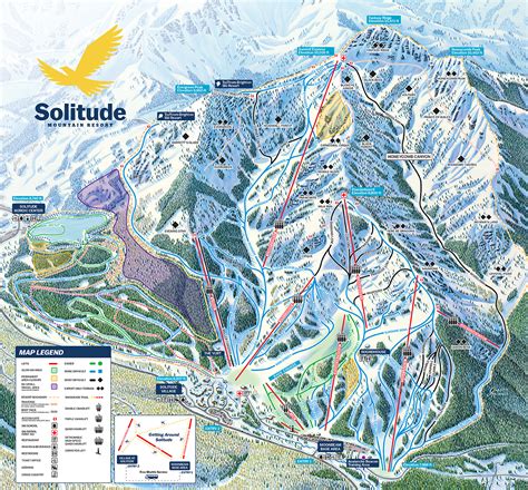 Solitude Mountain Resort Trail Map Onthesnow