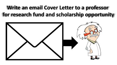 Find out what they need most, then tell about a time you used that skill. How to write an email Cover Letter to a professor for ...