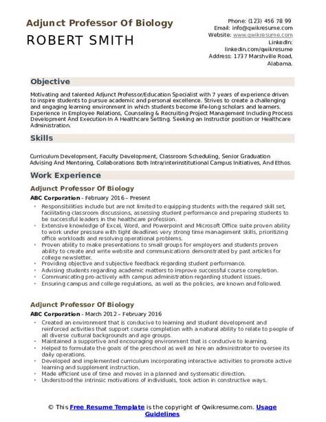 Sample Cv For Lecturer Position In University Pdf Example Of A Supply