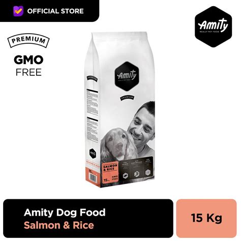 Jual Amity Dog Food Salmon And Rice 15kg Shopee Indonesia