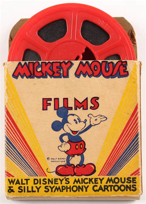 Walt Disneys Mickey Mouse And Silly Symphony Cartoons 8mm Film