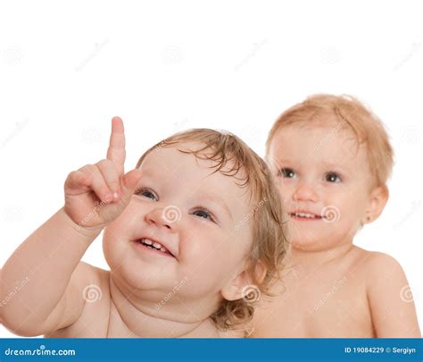 Look There Stock Image Image Of White Friends Pointing 19084229