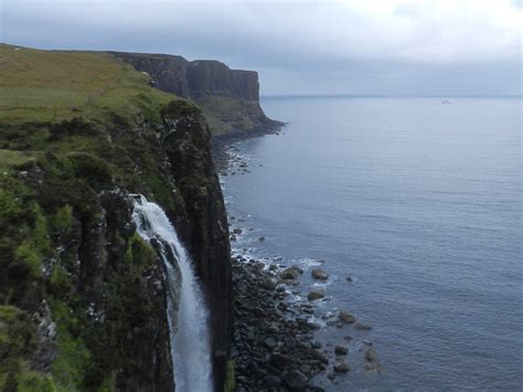 Kilt Rock Cliffs And Waterfall Isle Of Skye June 2015