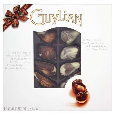 Amazon Com Guylian Belgian Chocolate Seashells G Grocery