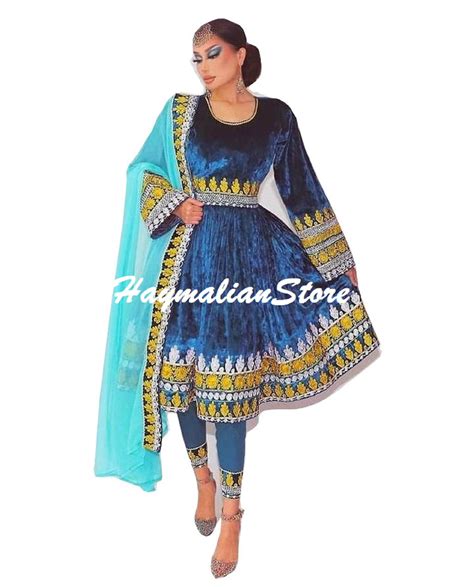 These Afghan Clothes Are Prepared From Good Quality Valvet Silk Fabric