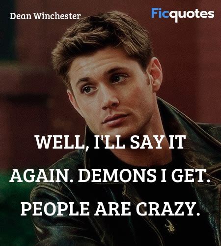 Supernatural Quotes Top Supernatural Tv Show Quotes
