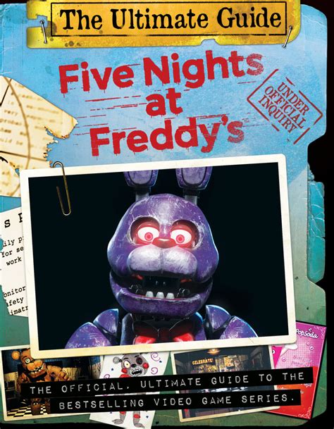 ¡se Ha Revelado La Portada De Fnaf The Freddy Files The Ultimate Guide