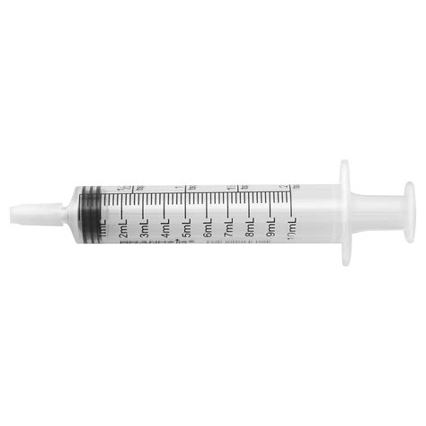 10ml Oral Syringe With Cap 100 Pack Oral Dispenser Without Needle