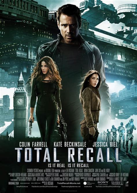 3 august 2012 (united states)total recall is an action thriller about reality and memory. Total Recall (2012) poster - FreeMoviePosters.net