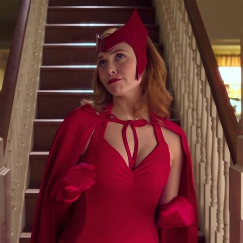 Elizabeth Olsen Scarlet Witch Costume Scarlet Witch Costume