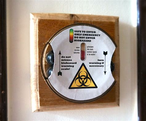 Biohazard Toilet Warning 9 Steps With Pictures Instructables