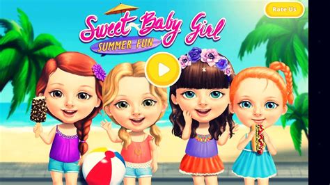 Sweet Baby Girl Summer Fun Games Summer Camp Cooking And Dress Up Game