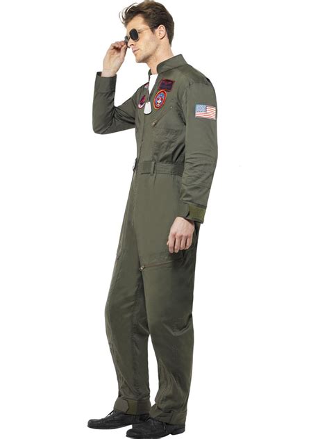 Top Gun Deluxe Male Costume Discount Party Warehouse