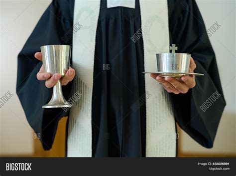 Hands Catholic Priest Image And Photo Free Trial Bigstock