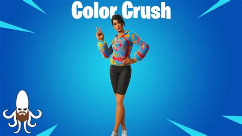 Color Crush Skin Review And Gameplay Fortnite Youtube