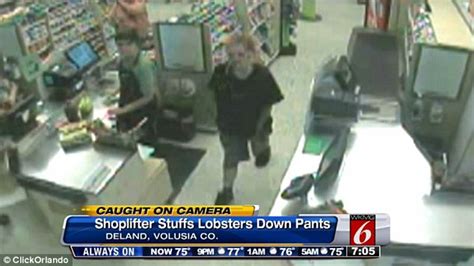 Florida Shoplifter Caught On Camera Stuffing 7 Lobster Tails Down Her