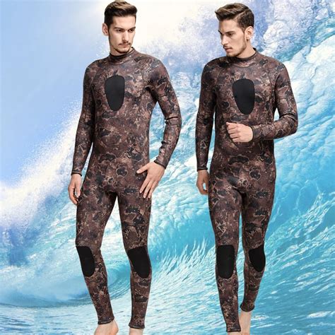 Winter Wet Suit Men Neoprene 3mm Wetsuit Long Body Swimwear Long Sleeve Swimsuit Mens Triathlon
