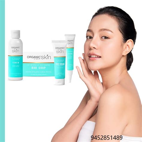 Organic Skin Japan 4x Intensive Whitening 4 Step Set Shopee Philippines