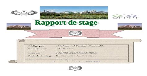 Rapport De Stage Ocp Safi Doc Document