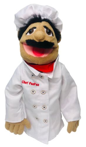 Chef Peepee Puppet As Seen On Sml Jeffy Chef Puppet Chef Pee Pee Ebay