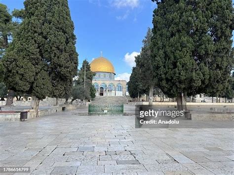 Al Aqsa Mosque And Its Courtyard Are Seen Empty Before Friday Prayers News Photo Getty Images