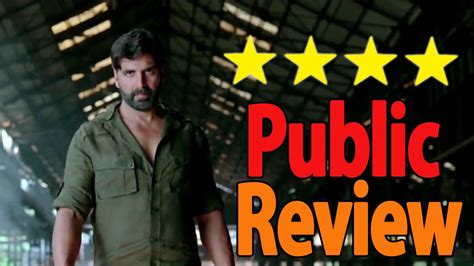 Gabbar Is Back Public Review Youtube
