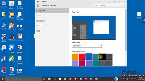 Как изменить картинку рабочего стола на компьютере Windows 10
