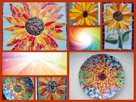 Felicity Ball Mosaics Mosaic Sunflowers