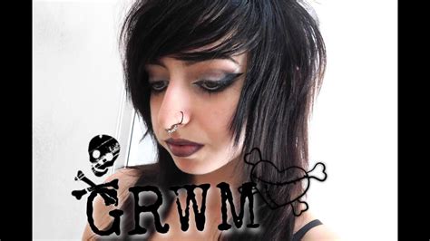Emoscene Makeup Hair Tutorial Grwm Youtube