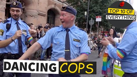 Top 10 Best Dancing Policemen Youtube
