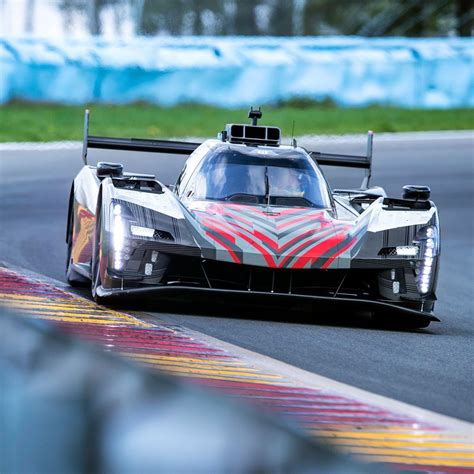 Cadillac Teases Its Lmdh Race Car At Daytona One Last Time Before Its