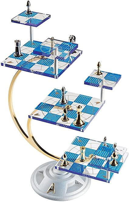 STAR TREK Tri Dimensional Schachspiel Von The Franklin Mint Amazon De