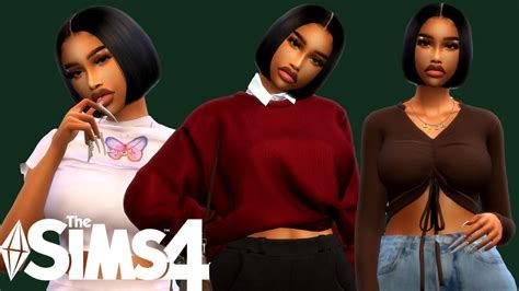 The Sims 4 Urban Female Clothes Cc Folder And Sim Download Youtube 86a