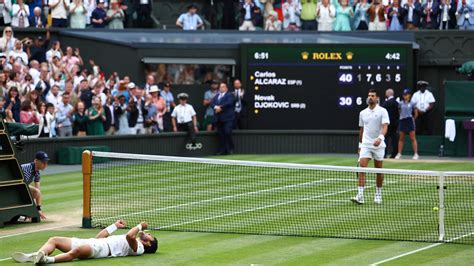 Alcaraz Wins Wimbledon In A Thrilling Comeback Against Djokovic The New York Times