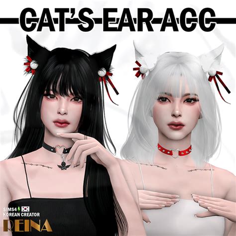Reinats4cats Earacc Reina Sims4 Sims 4 Anime Sims Mods Sims 4