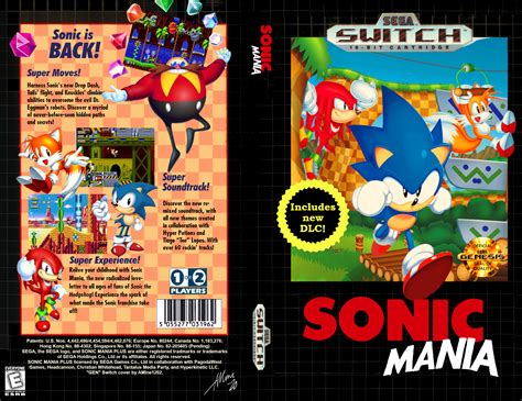 I Realize Im 2 Years Late But Have A Custom Sonic Mania Boxart Anyways