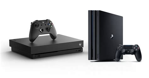Hardware Vergleich Xbox One X Gegen Playstation 4 Pro