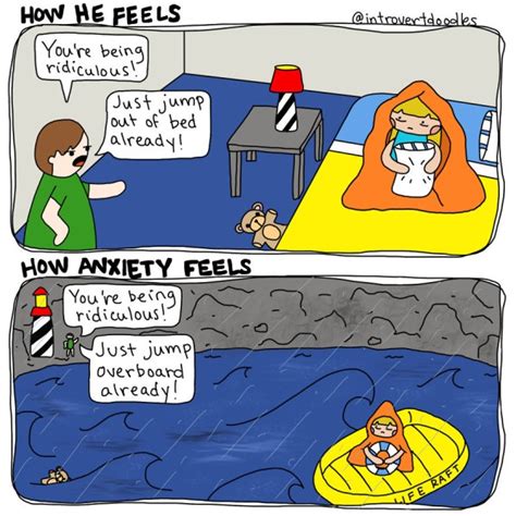 these adorable doodles show exactly what it s like to have anxiety metro