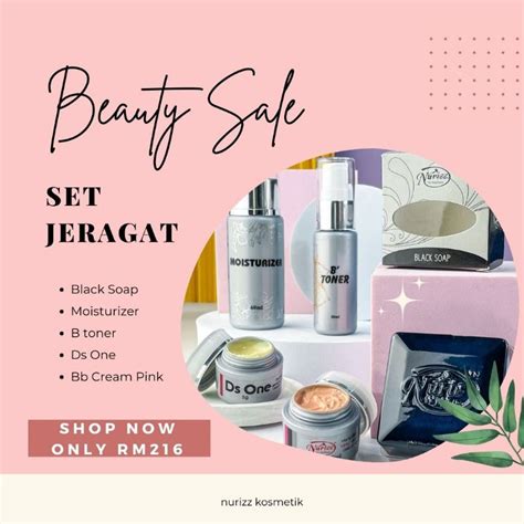 Set Jeragat Nurizz Kosmetik Offer Shopee Malaysia