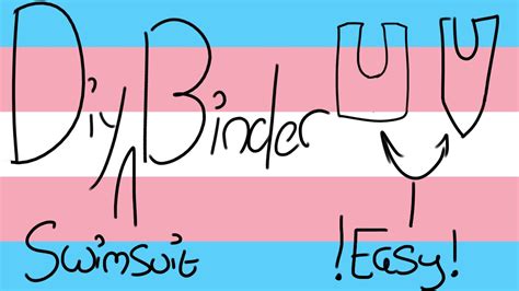 The Transgender Guide Easy Diy Swimsuit Binder Youtube