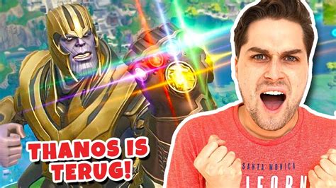 Thanos Is Terug Met Een Giga Leger Erbij 😱 Fortnite Endgame Ltm