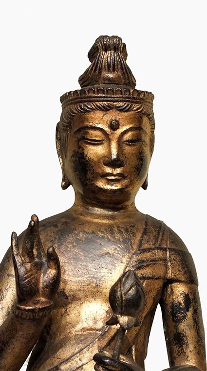 Rare Gilt Bronze Buddha Becker Antiques Amsterdam