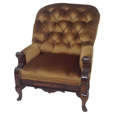 Chair oak wooden chair century wood interior medieval life decor. Antique Victorian Parlor Chair | Chairish