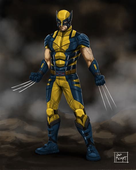 Fan Wolverine Concept Art Marvel Cinematic Universe By Jao Picart