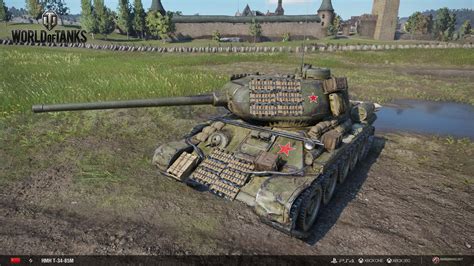 Hmh T 34 85m W World Of Tanks Na Konsolach