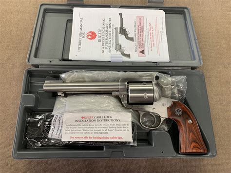 Ruger Super Blackhawk Bisley 454 Casull45 Colt 65″ Stainless