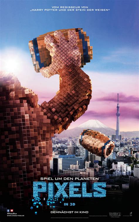 Pixels Donkey Kong © Sony Pictures 2015 Pixels Movie Movie Posters